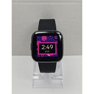 Fitbit Versa 2 Smartwatch Rose Gold 40mm Alexa WR50 Always On Display W/Charger